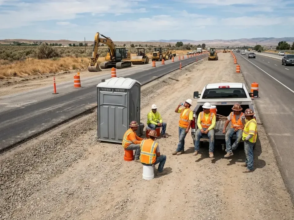 highway-road-construction-crew-007 — frequently asked questions, Porta Potty and Restroom Rentals in Lake Montezuma, AZ